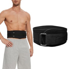 Cinturón Lumbar para Levantamiento Pesas, Cinturon para gimnasio, Cinturón de levantamiento de pesas, Cinturón para pesas, Faja de Fuerza Hombre y Muj