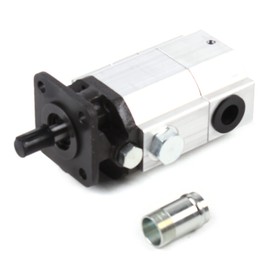 RustyVioum 2 Stage 16 GPM Hydraulic Motor Pump, Log Splitter Pump Hydraulic Pump Hydraulic Wood Splitter Pump Hi Low Displacement for Speeco/Huske/Champion 3600RPM