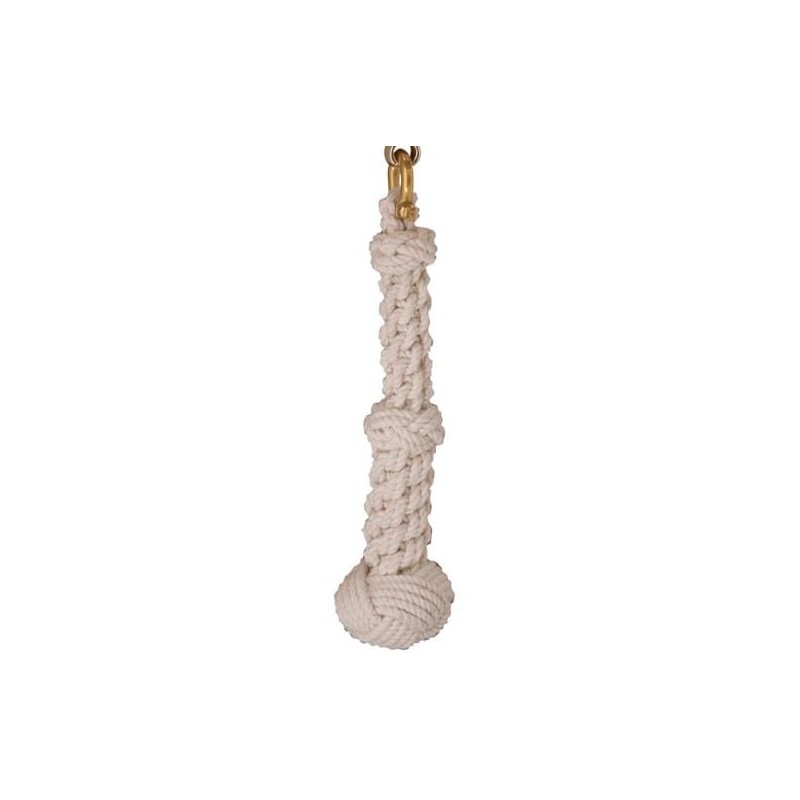 Handmade Rustic Cotton Bell Knot Fancy ropework Bell Rope (Medium)