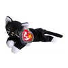 Ty Beanie Babies Zip The Black Cat with White Paws