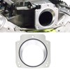 Throttle Body Adapter Plate Natural Finish Aluminum with Mounting Bolts
