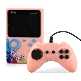 Retro Handheld Game Console, 3.0 Inch Screen, Mini Games Console 500+ Classic FC Games, Support for Connecting TV & 2 Players, Ideal Christmas or Birthday Gift