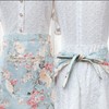 Waitress Apron - Floral Waitress Apron, Maid Apron, Waterproof Half-length