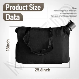 90560020-01 Leaf Blower Shoulder Bag, Compatible with Black & Decker 90560020 90539053 Blower Vac Model BV3600 BV3800 BV5600 BV6000 LH4500