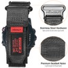 26 mm Nylon Bracelet Compatible with Garmin Fenix 8 AMOLED
