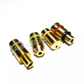Dupont Lighter Gas Refill Adapters 4 in 1 set Yellow/Red/Gre