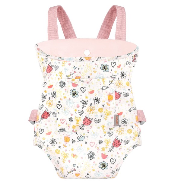 GAGAKU Doll Carrier Soft Cotton Front and Back Carrying with