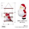 Takasho Illumination Blow Light Ladder Santa 1pc [LGT-BL01] Christmas Decoration