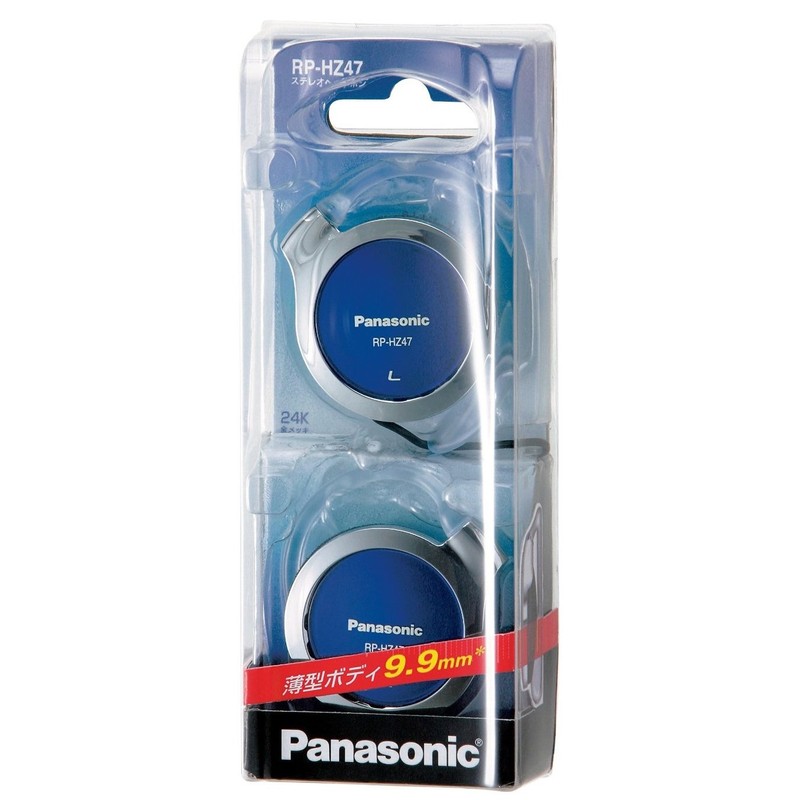 Panasonic (Panasonic) Panasonic Clip-on Headphones Blue RP-HZ47-A [Parallel Imported Item]