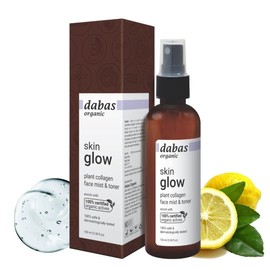 Dabas Organic Skin Glow Plant Collagen Face Mist & Toner, 100 ml