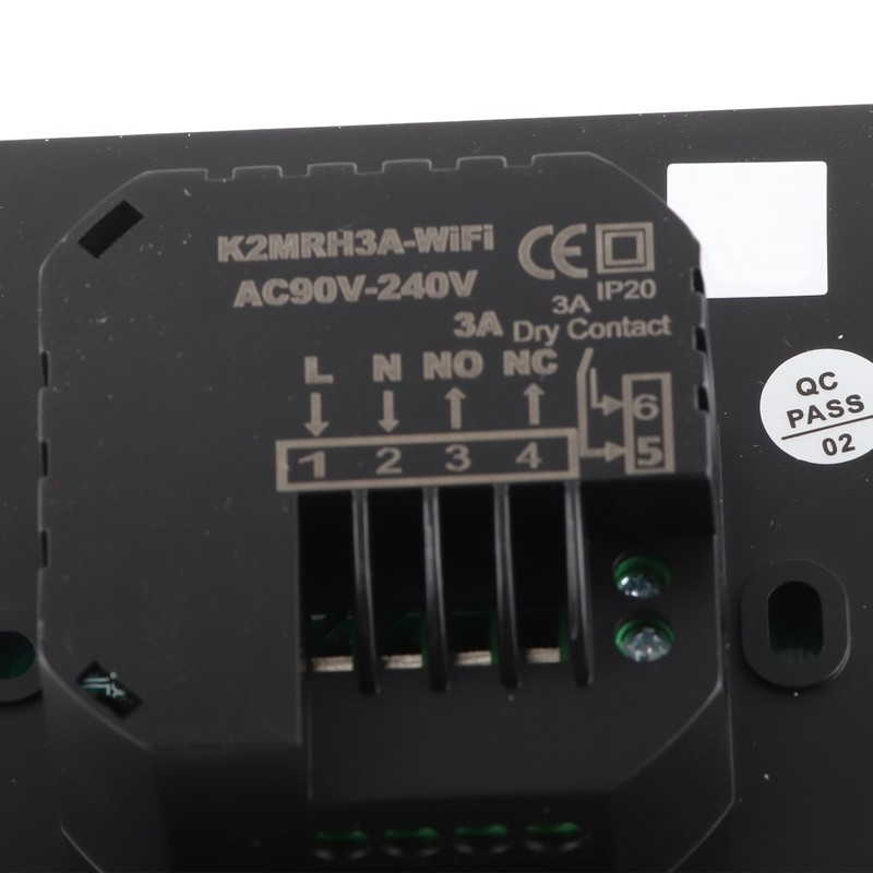 Intelligent Thermostat Touch Screen Programmable Floor Water Boiler Controller AC90-240V