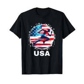 USA Team Track and Field Shirt Track and Field Apparel Track T-Shirt