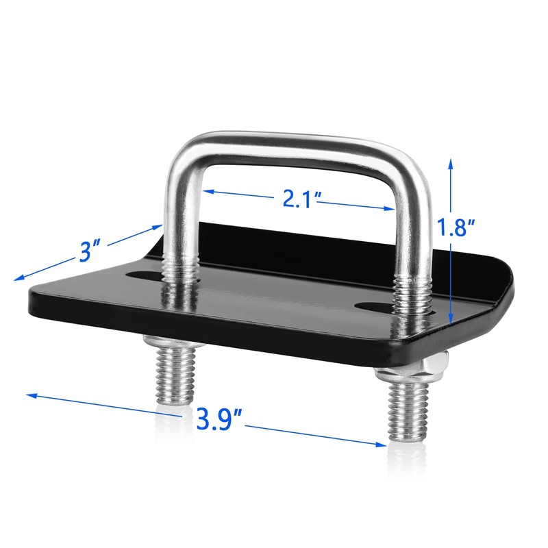 Eapele Tow Hitch Step for 2 inch Receiver, Universal Anti