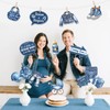 Jollyboom Denim Baby Shower Decorations, 24cps Blue Jean Photo Booth