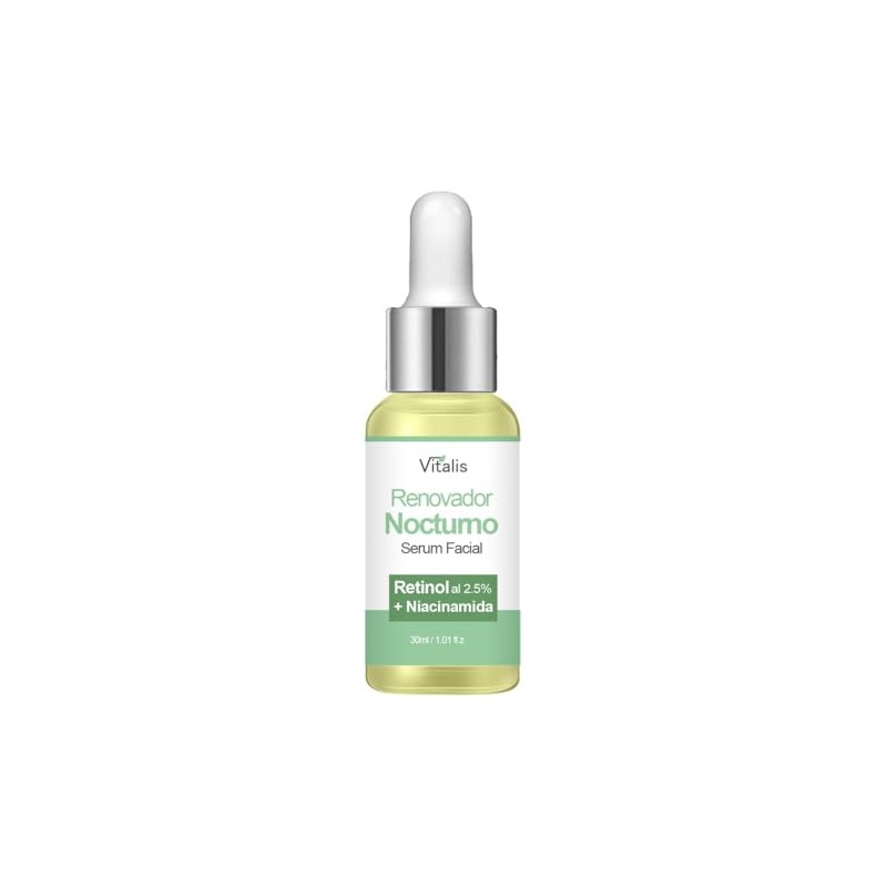 Sérum Retinol Botánico 2.5% + Niacinamida B3 – Anti-edad, Reduce