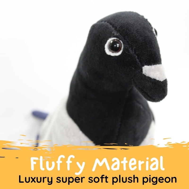 Squabbie | Plush Pigeon with 2 Pigeon Squabs Pack