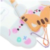 jojofuny 2pcs Clear Cartoon Card Holder Sleeve for Id Credit
