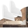 Spidfee Shower Splash Guard Kit, Large Splash Guards for Bathtub