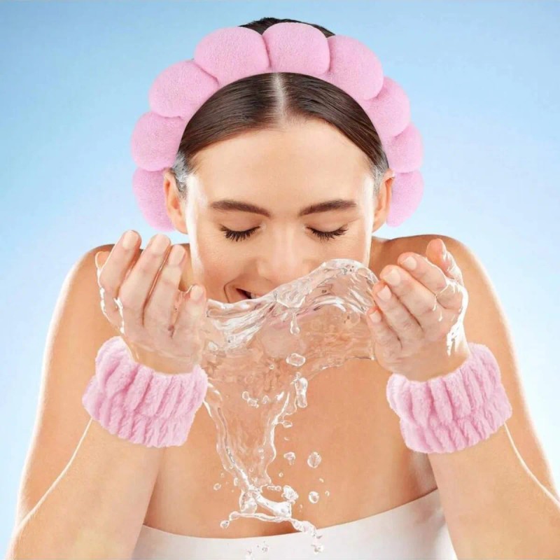 Diadema Para Skincare Y Maquillaje Banda Facial Suave