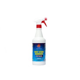 Force 5 SHIPN'SHORE, Rust Stain Remover Spray - Instantly Dissolve Rust Stains on Fiberglass, Vinyl, Fabric, Metal & Painted Surfaces - Also Removes Sprinkler Stains from Walls and Fences.