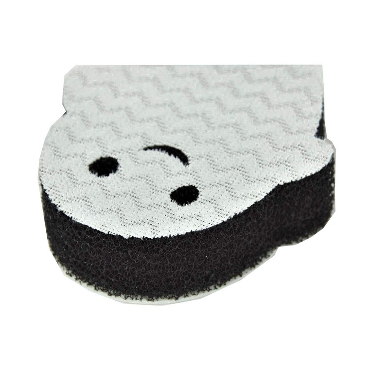 Aisen Bathroom Cleaning Sponge White 12.8 x 11.5 x 3.8