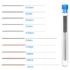 Hailege 10pcs Nozzle Cleaning Needles 0.15 0.2 0.25 0.35 0.4