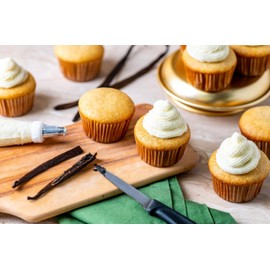 Savory Spice Pure Tahitian Vanilla Extract - Tahitian Extract for Baking & Fruit Desserts | Made from Real Tahitian Vanilla Beans (8 fl oz Glass Bottle)