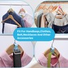 Erinnmy 200PCS Clothes Hanger Connector Hooks,Space Saving Hanger Hooks,Heavy Duty