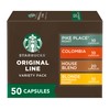 Starbucks by Nespresso Original Line Mild Variety Pack Coffee, 50-count