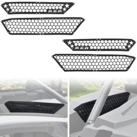 SAUTVS Aluminum Intake Grill Covers for Polaris RZR XP/XP 4 1000 2024-2026