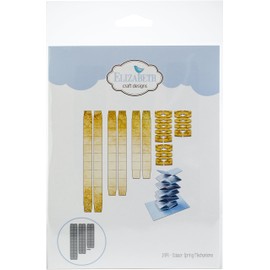Elizabeth Craft Designs 1474 Scissor Spring Mechanisms Die-Cuts, Multicolor