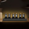 JoFomp Nixie Tube Clock Kit, IPS Color Screen Desk Digital
