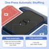 BEE&FLOWER Card Shuffler 2600mAh Rechargeable Auto-Stop Automatic Card Shuffler Low