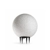 trendlights24 Stone IP65 Globe Light for Garden, 20 cm Globe