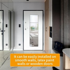 UNBREAKABL MIRO Unbreakable Wall Mirror Full Length Mirror Tiles,Long Mirrors for Wall,10x10 Inch 4Pcs,Full Body Mirror Stickers,Acrylic Mirror Kids,Over The Door,Wall-Mounted Bedroom,Workout Mirrors for Home Gym