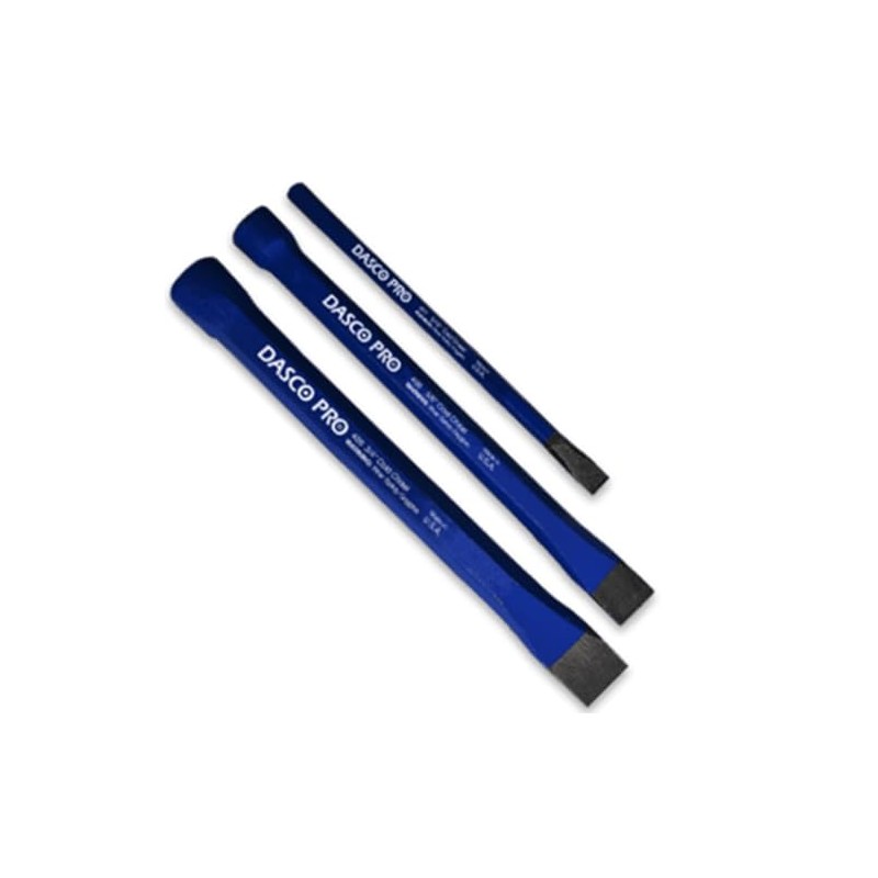 DASCO PRO 3 Piece Cold Chisel Kit, Made in the