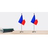 Philippines Filipino Deluxe Desk Flag Set Small Mini Miniature Philippines