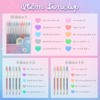 Sakura Crepas Water-based Ballpoint Pen Ball Sign Tiara Knock 5-Color