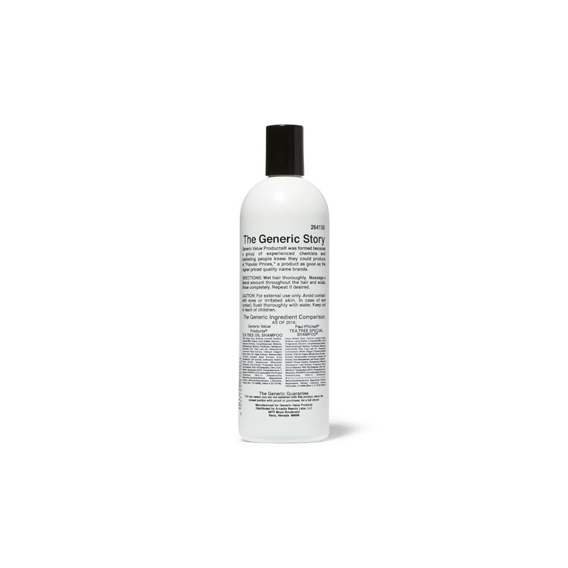 Generic Value Products Tea Tree Oil Shampoo Compare to Paul