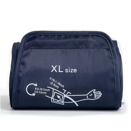 Quality Replacement Blood Pressure Large Cuff Compatible with Omron BP Monitors 8.7”-16.5” (22-42CM), Adjustable L Blood Pressure Cuff Includes Universal 4.6mm Interface for Adult Big Arms Home Use