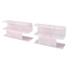 2Pcs Tweezers Organizer Rack 6 Holes and 8 Holes Plastic