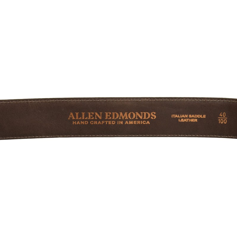 Allen Edmonds mens Manistee Belt, Walnut, 42 US
