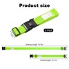 Aililong Pack of 2 Suitcase Straps, Suitcase Strap with Lock,
