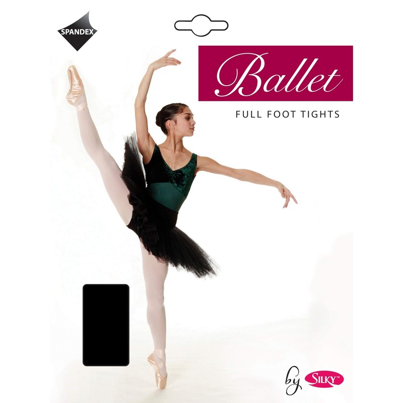 Silky Girls Dance Ballet Tights Full Foot (1 Pair) (11-13