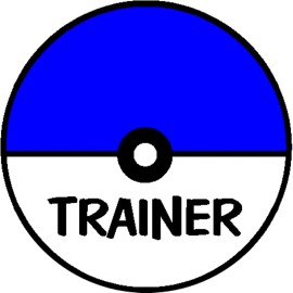 Kiwi Gifts Blue Trainer - 3 Pack Circle Stickers 3 Inch