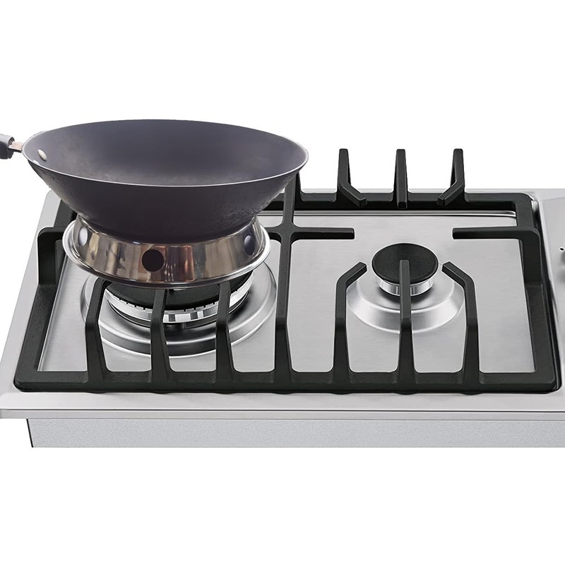 IEUYO Universal Wok Ring Stand - Sturdy Stainless Steel Support