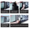Black Car Window Center Pillar Stickers for Mazda CX-5(2017-2024) Window