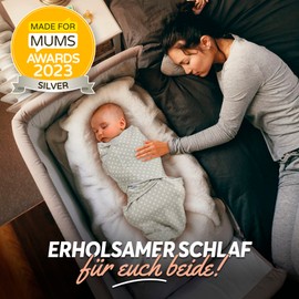 Juicy Bumbles Baby wrap blanket, pack of 3 - 220 gsm / 1.0 TOG, universal, adjustable sleeping bag, blanket for infants, babies and newborns. grey