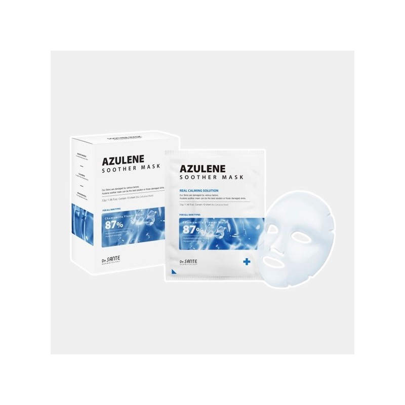 Sante Dr. Sante Azulene Soother Mask Pack 1 box 10