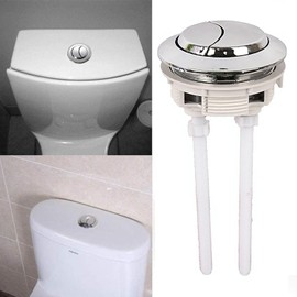 BotóN Doble Para DepóSito De Agua De Inodoro, BotóN De Inodoro BotóN De Tanque, Ancho Del Hilo De Instalacion 5.8 Cm, Accesorios Para DepóSito De Agua (Uno, de 5,8 cm de diámetro.)